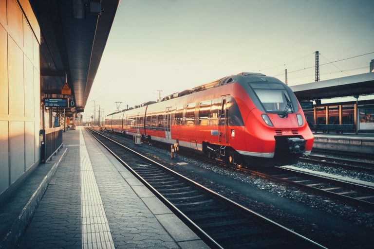 train pour déménager